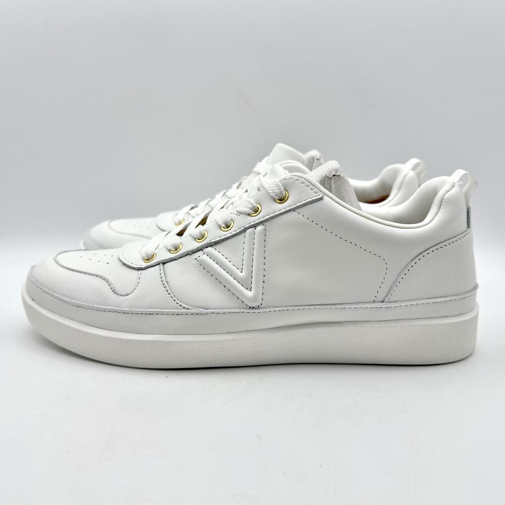 Vionic Womens Elise Casual Sneakers US 8 Wide EU 38.5 White Leather NIB - Picture 8 of 13
